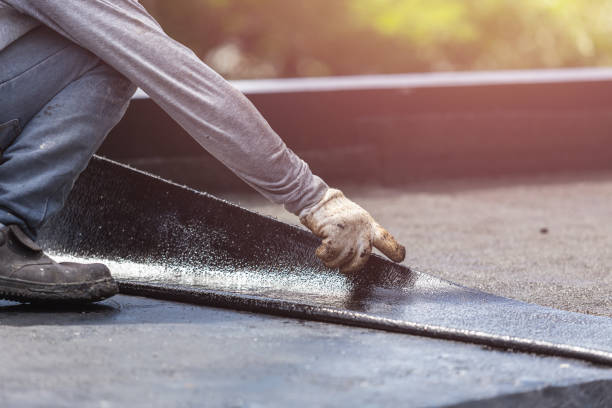 Professional Waterproofing technician working in Milan, TN